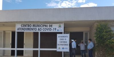 Camaquã inaugura Centro Municipal de Atendimento ao covid-19