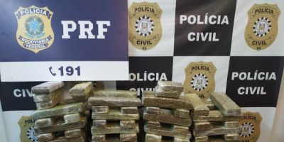 Homem é preso com grande quantidade de droga em quarto de pousada em São Lourenço do Sul 