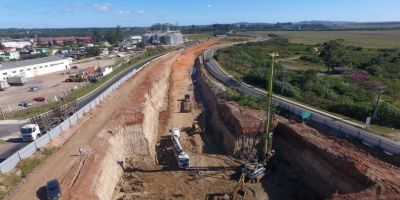 Obras de duplicação do contorno de Pelotas entram em sua fase final