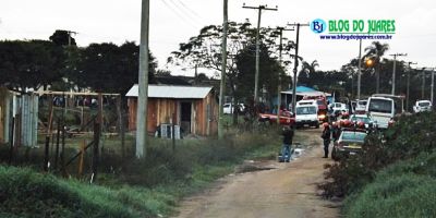 BM cumpre na manhã desta terça a reintegração de posse no bairro Getúlio Vargas em Camaquã
