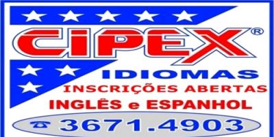 Publicidade: inscrições abertas no Cipex Idiomas para Inglês e Espanhol