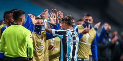 Sul-Americana: Grêmio bate Lanús e encaminha classificação às oitavas