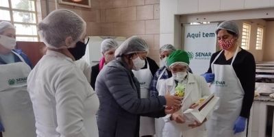 Sindicato Rural de Camaquã e Senar-RS promovem cursos sobre alimentos na Chequer Buchaim