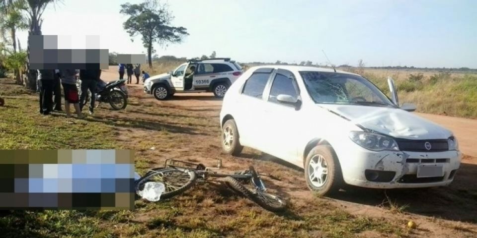 Ciclista morre atropelado por carro no interior de Tapes na manhã desta quinta