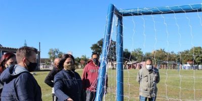 Novo campo de futebol será aberto à comunidade no Ginásio de Esportes de Camaquã