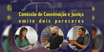 Duas matérias foram discutidas durante reunião extraordinária da CCJ de Camaquã