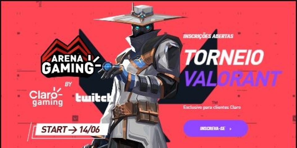 Claro e Twitch promovem torneio de eSports com prêmio de R$25 mil 