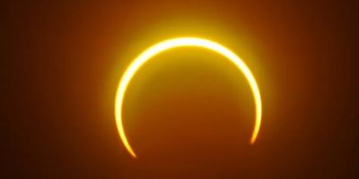 Eclipse solar anular: fenômeno raro acontece na manhã desta quinta