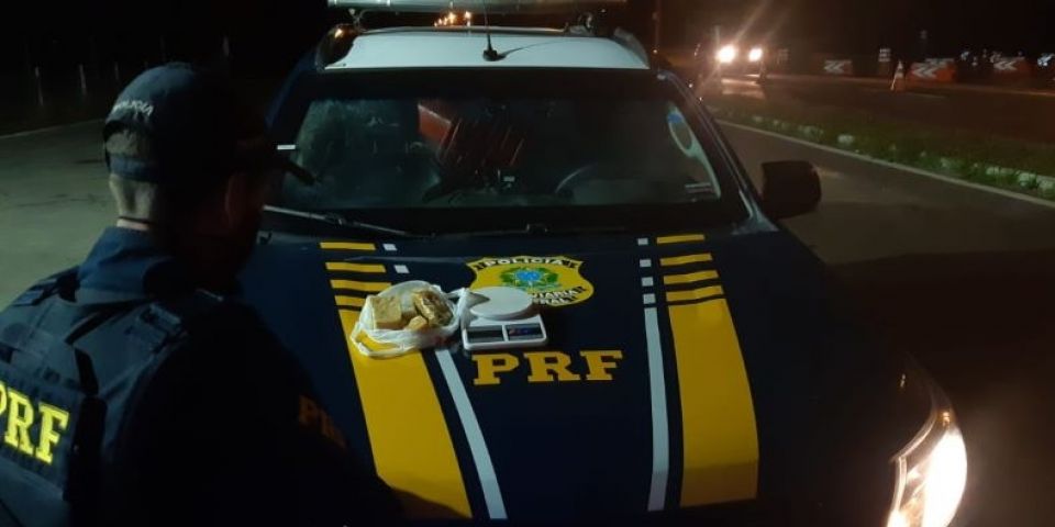 Traficante é preso com meio tablete de crack e balança de precisão na BR-290
