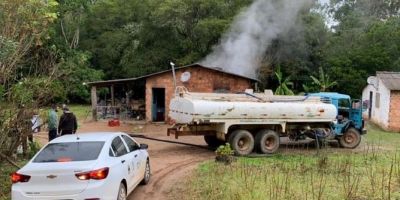 Incêndio atinge casa em Mariana Pimentel 