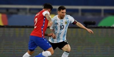 COPA AMÉRICA: Argentina e Chile empatam em 1 a 1 no Rio de Janeiro