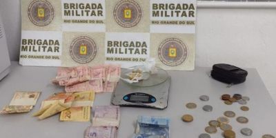 Casal é preso por tráfico de drogas em São Lourenço do Sul 