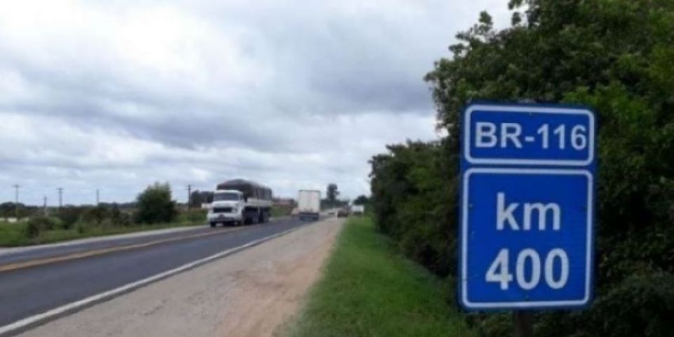 Dnit executa serviços de manutenção na BR-116 a partir deste sábado (19)
