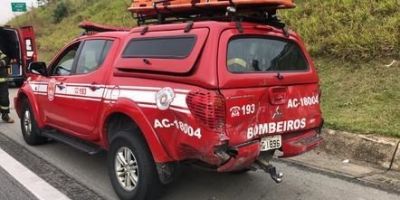 Bombeiros são atropelados durante atendimento de ocorrência em rodovia