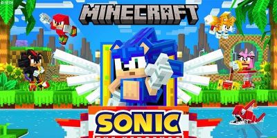 SONIC 30 ANOS: Minecraft recebe DLC do Sonic com personagens e fases