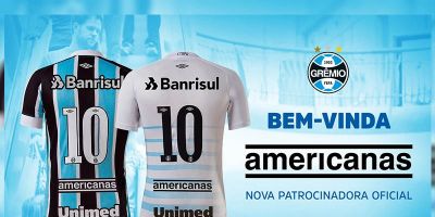 Grêmio anuncia nova patrocinadora no uniforme