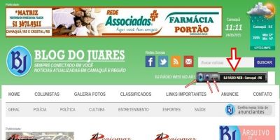 Blog do Juares agora conta com uma web rádio. Saiba como funciona