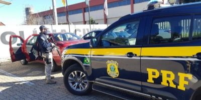 PRF prende homem com carro furtado em Eldorado do Sul