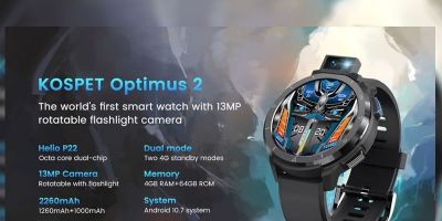 Kospet Optimus 2: saiba tudo sobre o novo smartwatch da Kospet