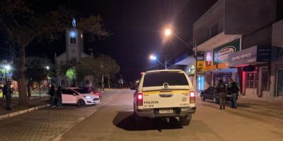 Brigada Militar segue dispersando aglomerações de jovens na Praça Central de Tapes