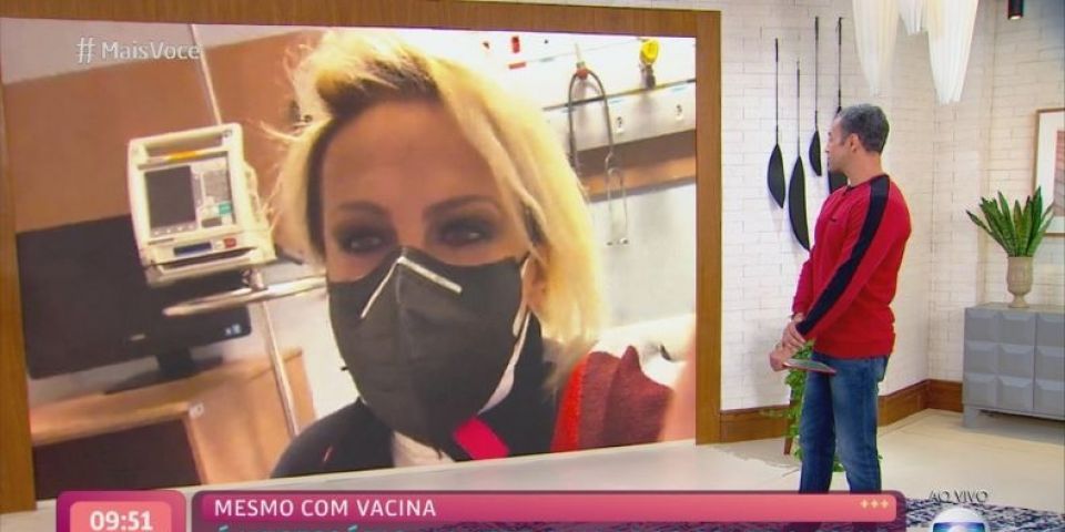 Ana Maria Braga testa positivo para covid-19 e é afastada poucas horas antes de entrar no ar