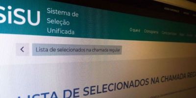 Começa hoje prazo de adesão de universidades públicas ao Sisu