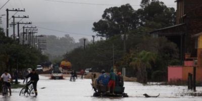 Tapes é novamente inundada. Bairros são os mais afetados
