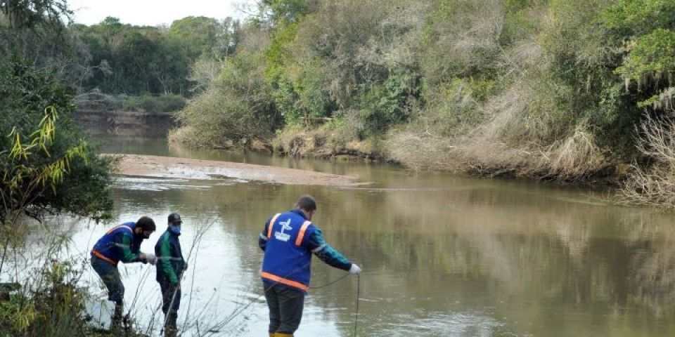 Dnit realiza a 36ª campanha nos corpos hídricos da BR-116/RS