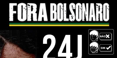 Frentes populares e sindicais fazem protestos contra Bolsonaro neste sábado em Camaquã