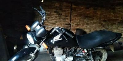 Moto furtada em Butiá é encontrada no interior de Dom Feliciano