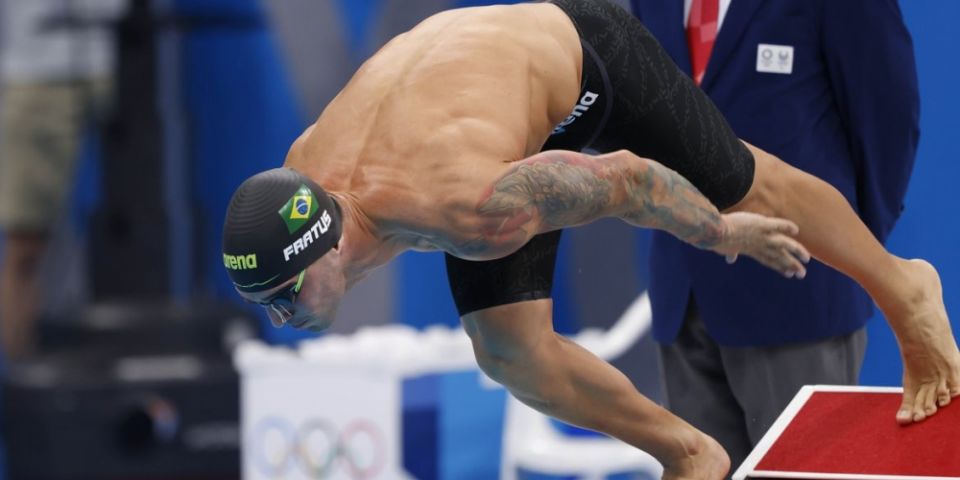 Olimpíada: Bruno Fratus alcança final dos 50 m livre da natação