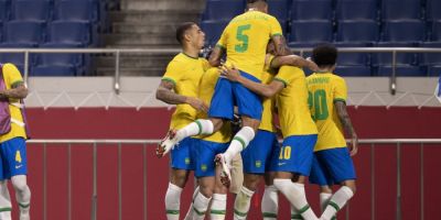 Brasil vence Egito e vai à semifinal do futebol masculino olímpico