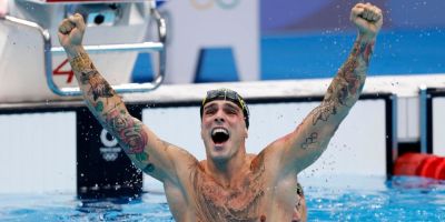 Bruno Fratus leva bronze olímpico nos 50 m livre 