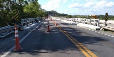 Ecosul alerta para bloqueios na ponte de Cristal entre hoje e amanhã