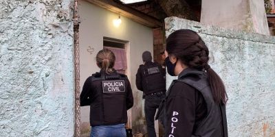 Polícia Civil deflagra operação para combater violência doméstica e familiar contra a mulher no RS