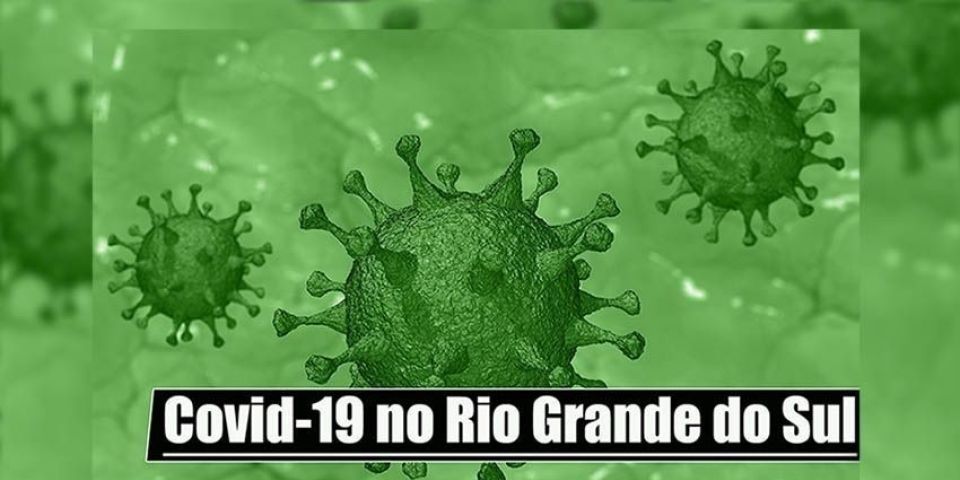 COVID-19: RS registra 1.843 novos casos e mais 38 óbitos nesta quarta
