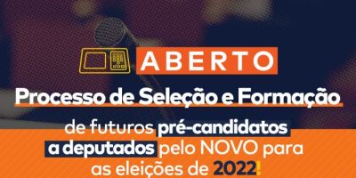 Partido Novo abre processo de seleção e formação de candidatos em Camaquã