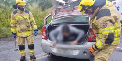 Ministério Público denuncia casal por sequestro após colocar homem em porta-malas de carro na Serra Gaúcha 