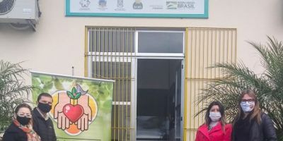 Ação realizada pela Afubra destina doação de 150 kg de alimentos para Cristal 