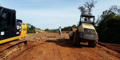 Daer finaliza reparos de ponte na ERS-713 e libera acesso a Sertão Santana