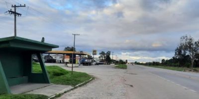 Manifestação de caminhoneiros segue tranquila nos acessos a Camaquã durante a tarde desta quinta-feira