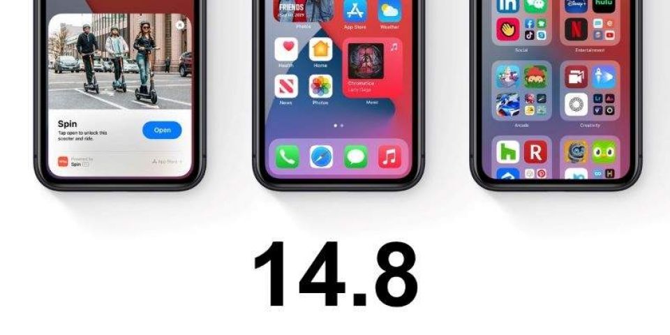 Apple lança iOS 14.8 com atualização de segurança para corrigir falhas de spyware