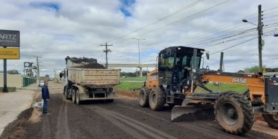 Asfalto fresado é utilizado em mais ruas de Camaquã