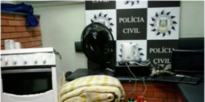 Policiais civis e militares efetuam prisão por receptação em São Lourenço do Sul