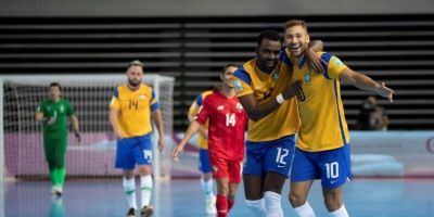 Brasil encara Japão nas oitavas de final da Copa do Mundo de futsal