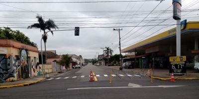 Semáforo da Rua Manoel da Silva Pacheco entra em funcionamento nesta sexta (1º) em Camaquã