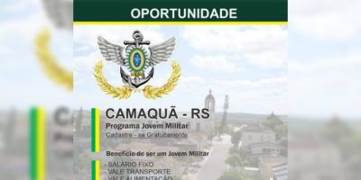 É duvidosa inscrição para Jovem Aprendiz Militar em Camaquã