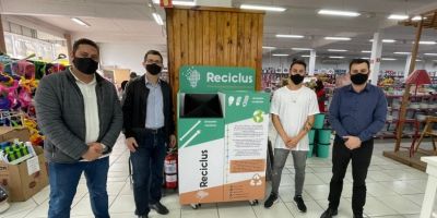 Camaquã conta com mais um ponto de coleta de lâmpadas fluorescentes