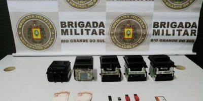 Brigada Militar realiza ações de combate à exploração de jogos de azar em Camaquã