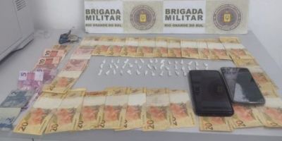 Dupla é presa por tráfico de drogas em São Lourenço do Sul